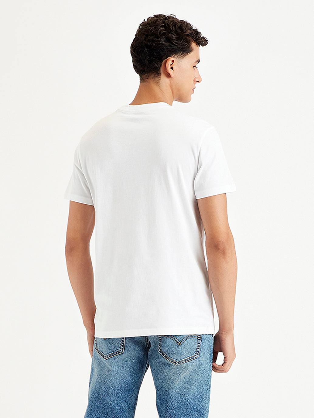 Men's Brand Logo Slim Fit T-Shirt