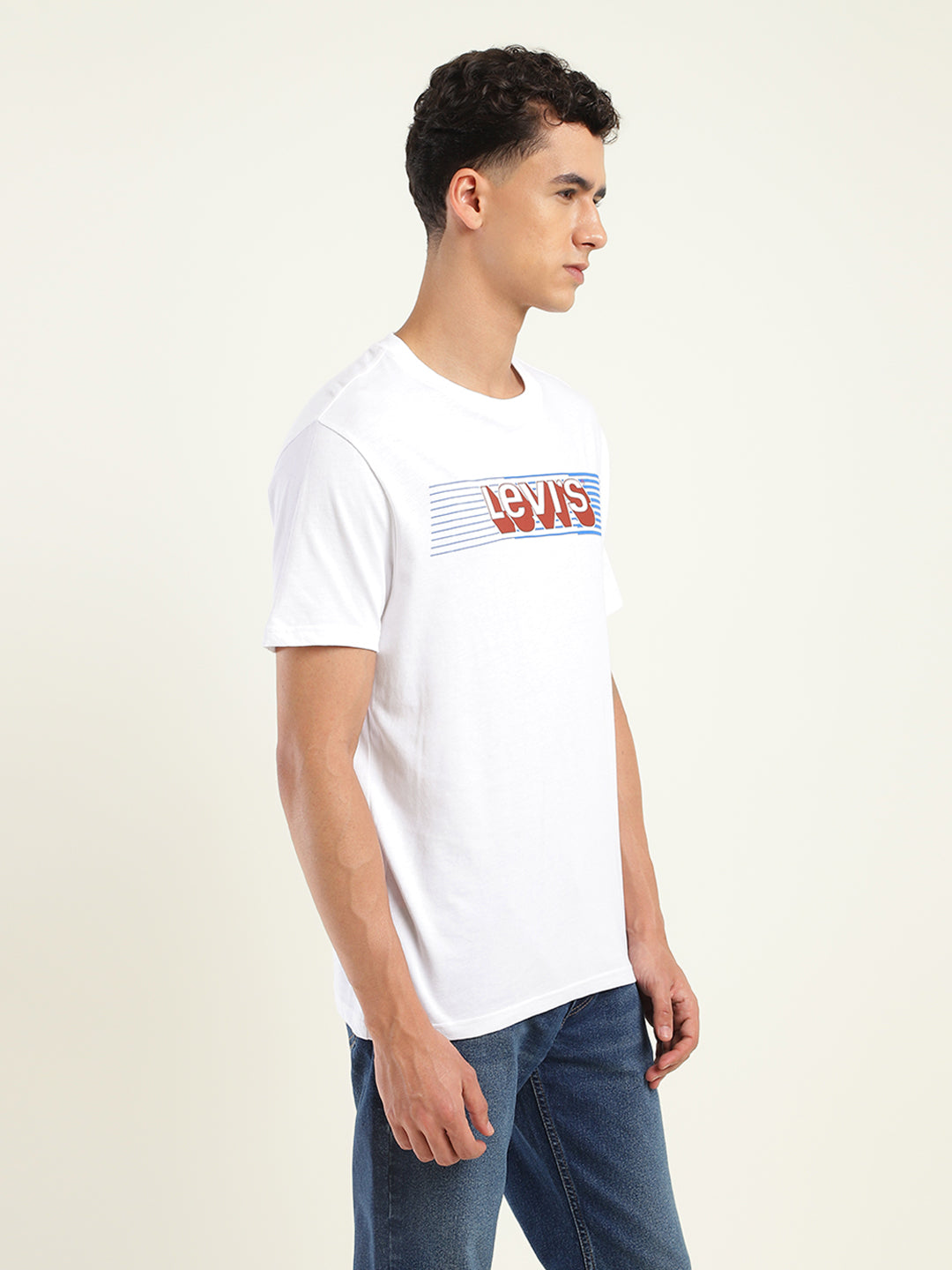 Men's Solid Crew Neck T-Shirt