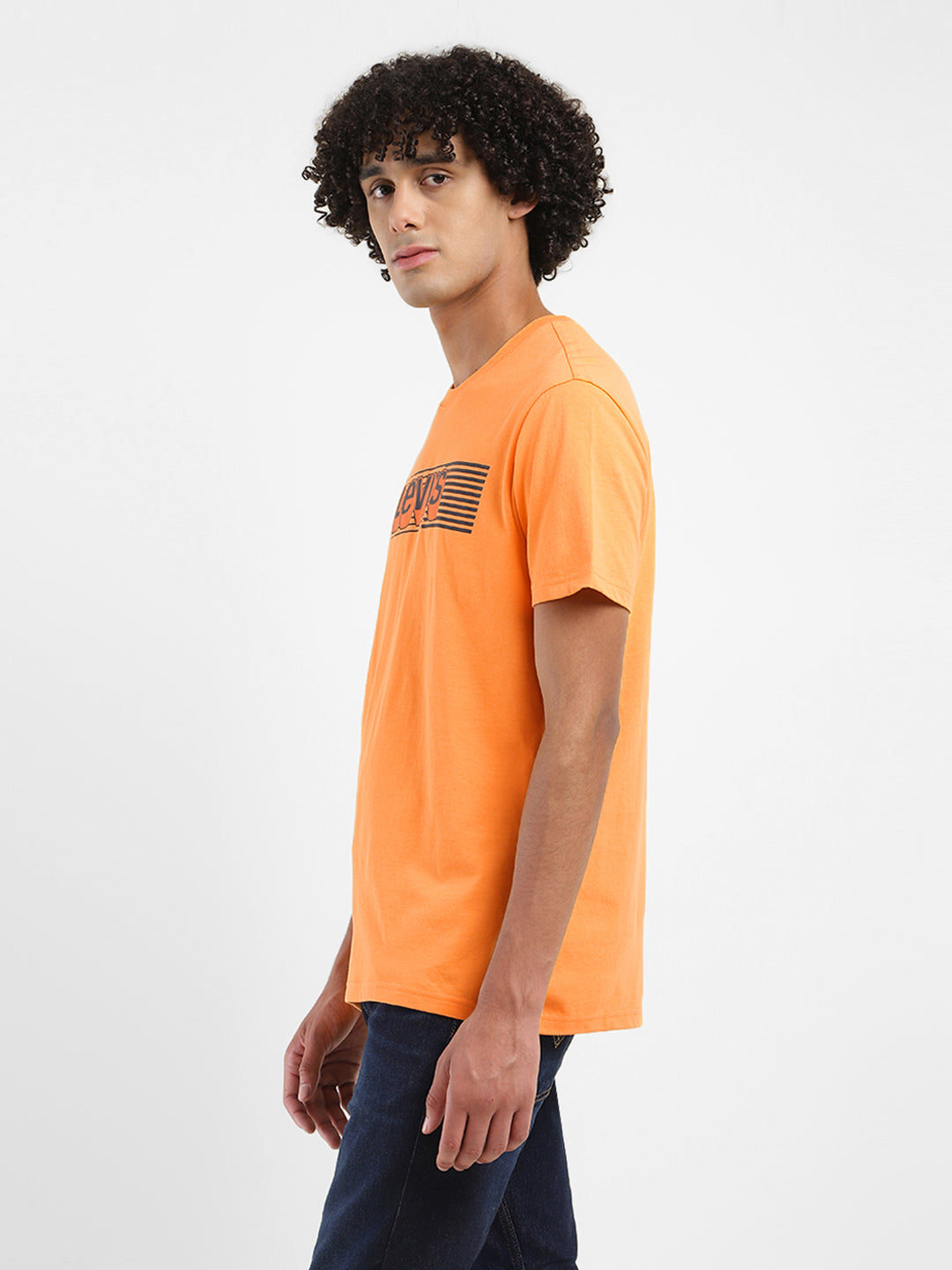 Men's Solid Crew Neck T-Shirt