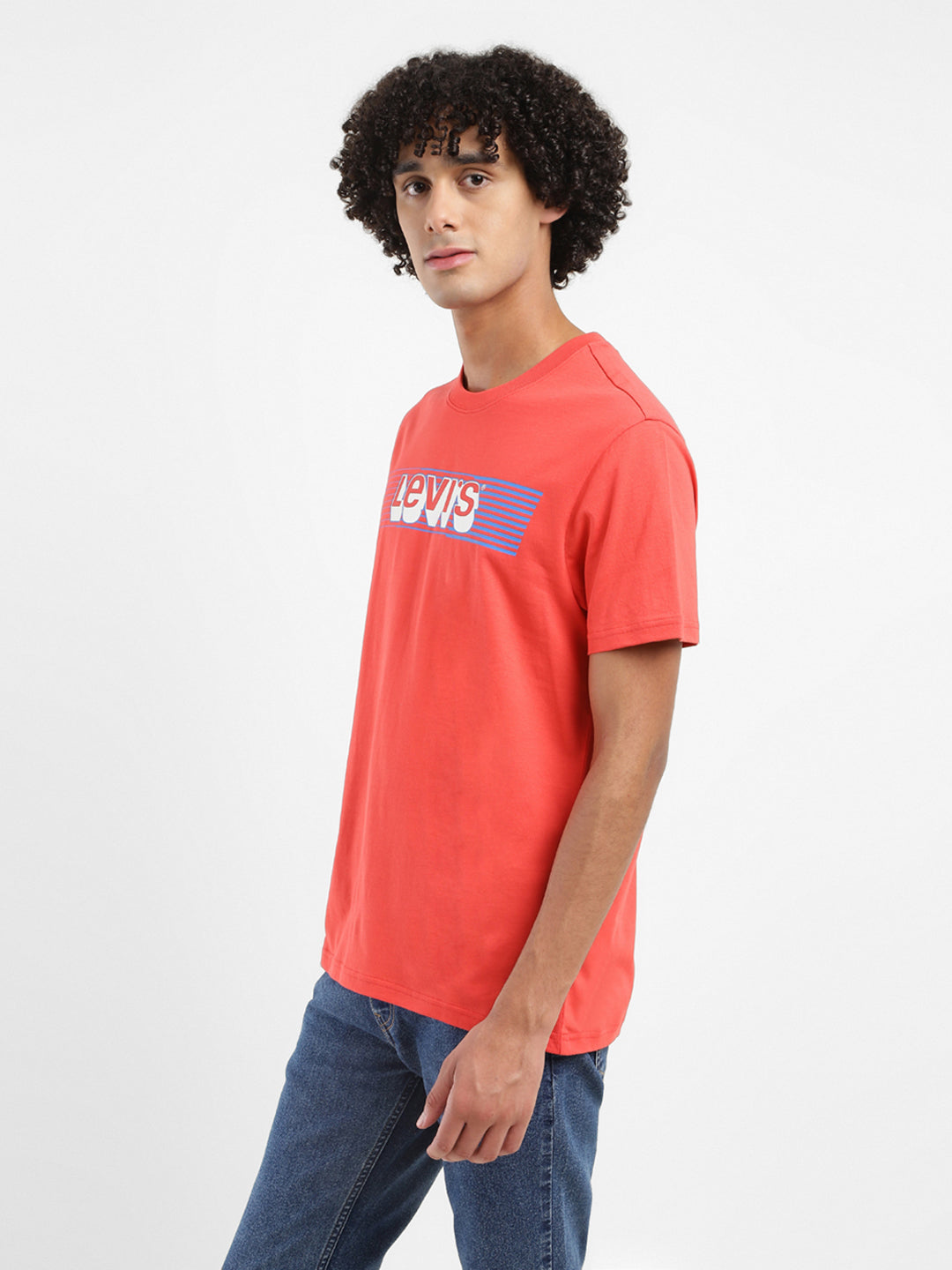 Men's Solid Crew Neck T-Shirt