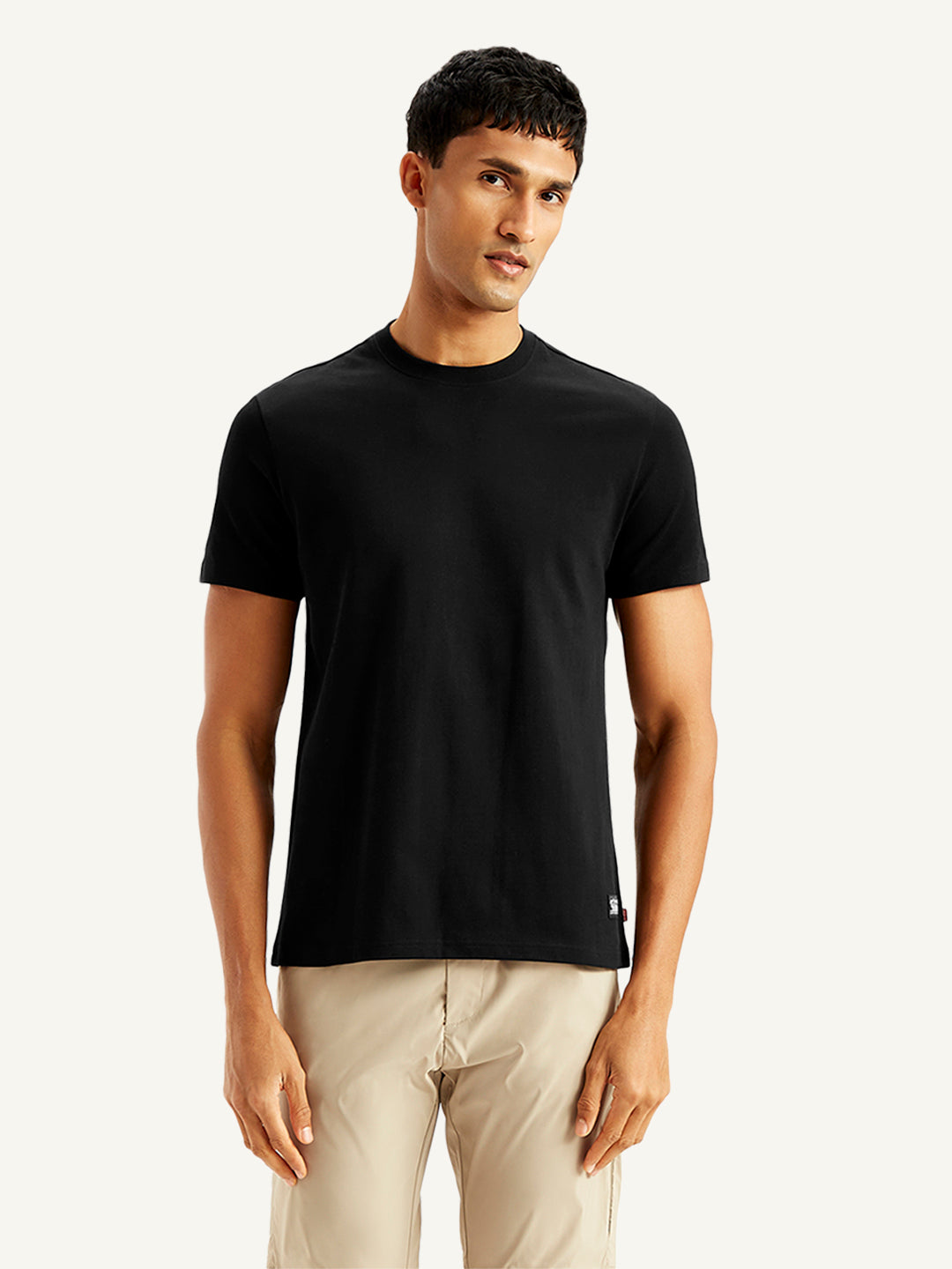 Men's Solid Slim Fit T-Shirt