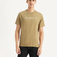 Men's Typographic Print Slim Fit T-shirt - Front View