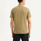 Men's Typographic Print Slim Fit T-shirt - Back View