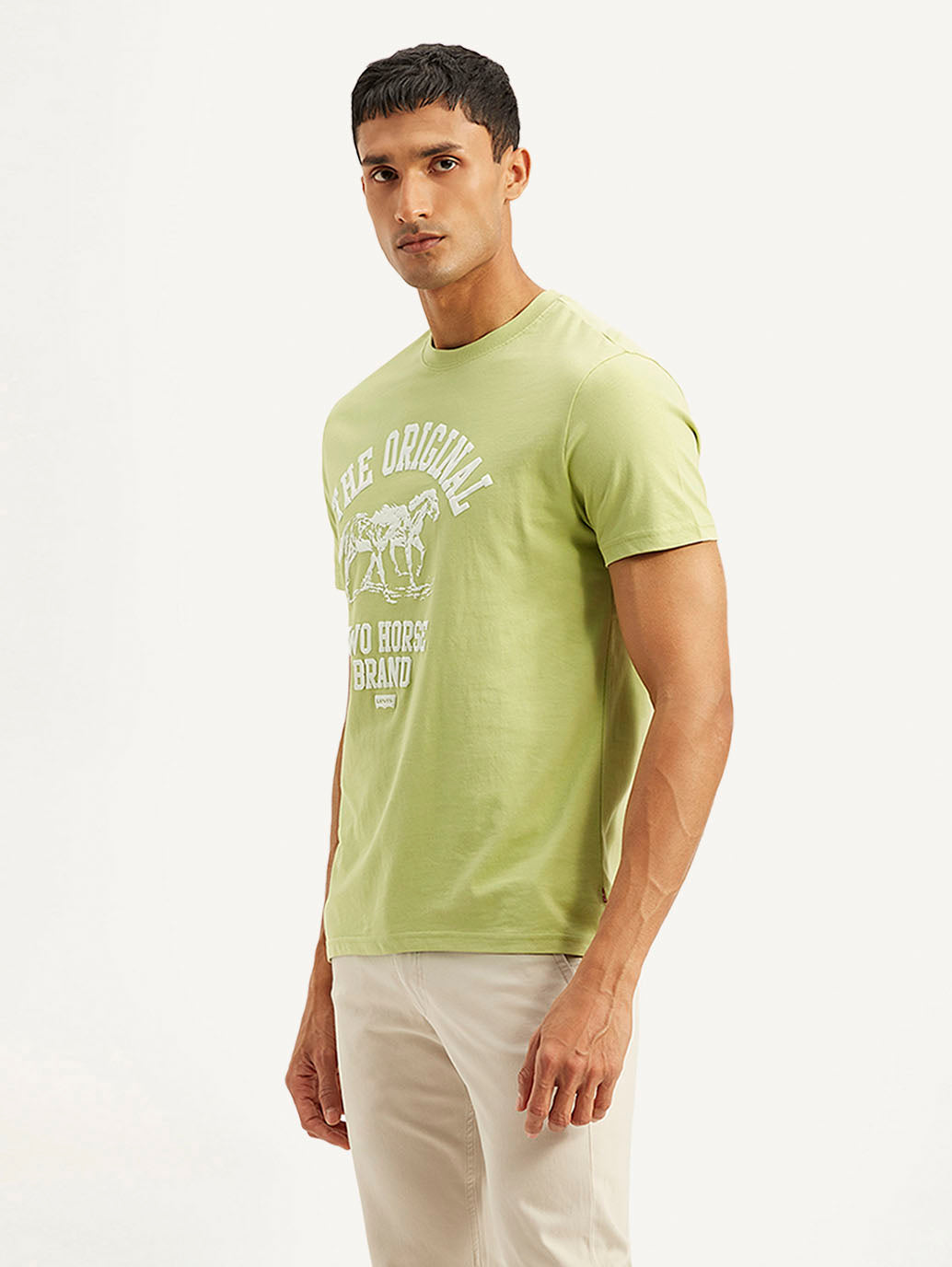 Men's Graphic Print Slim Fit T-Shirt