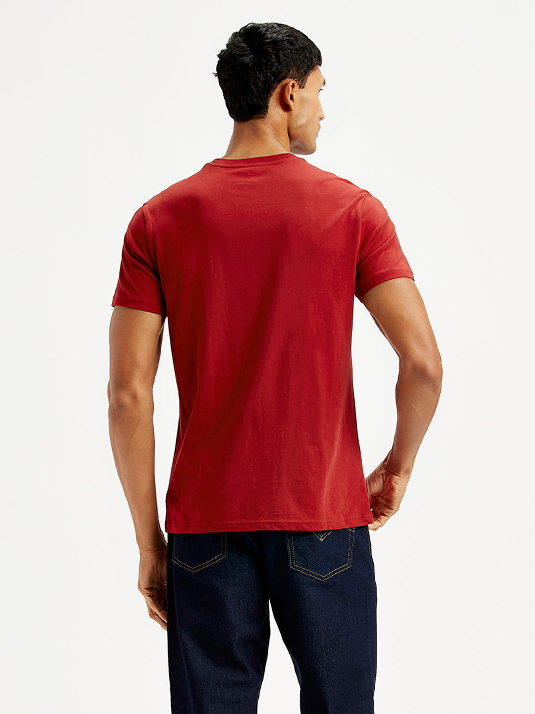 Men's Solid Slim Fit T-shirt