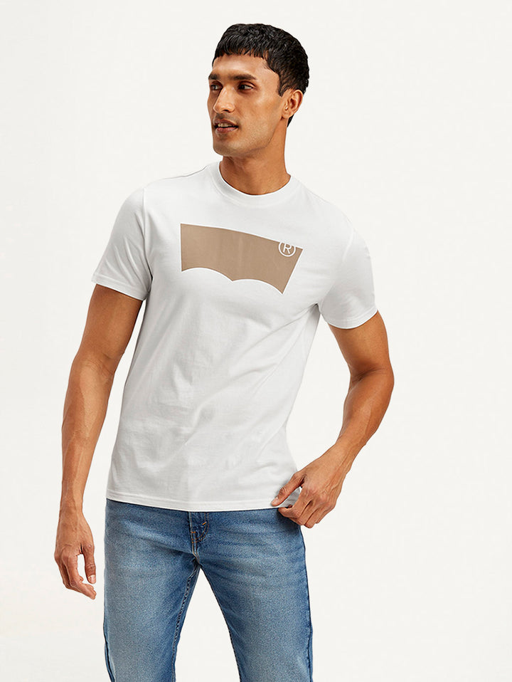 Men's Brand Logo Slim Fit T-shirt