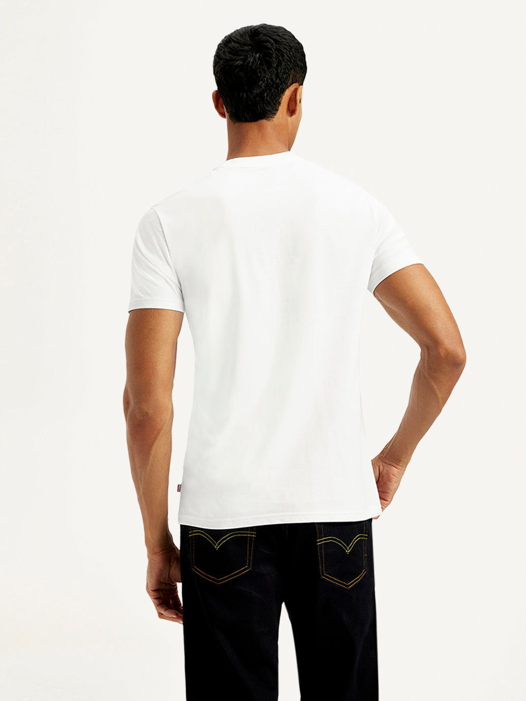 Men's Graphic Slim Fit T-Shirt - Back View