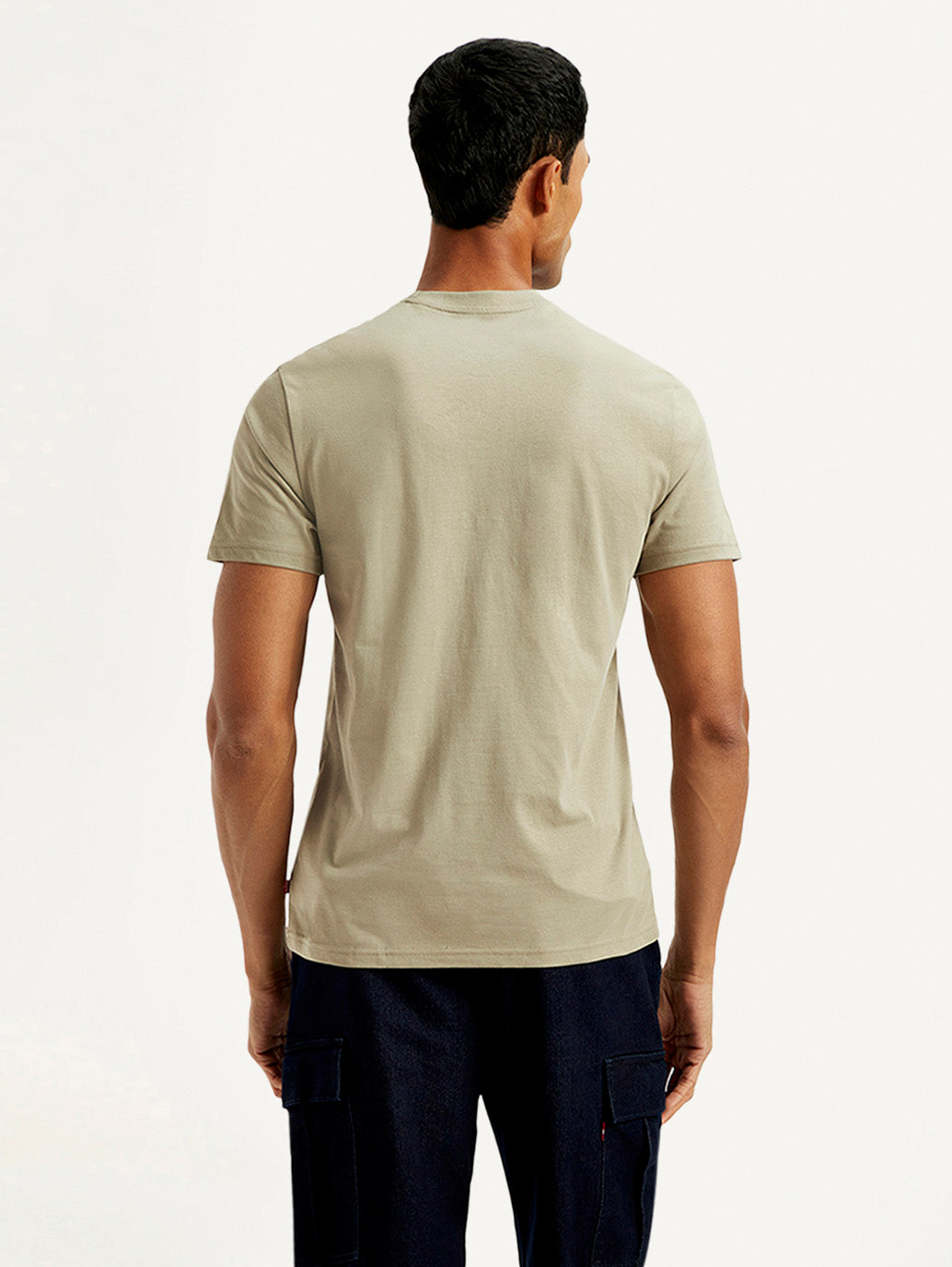 Men's Graphic Slim Fit T-Shirt - Back View