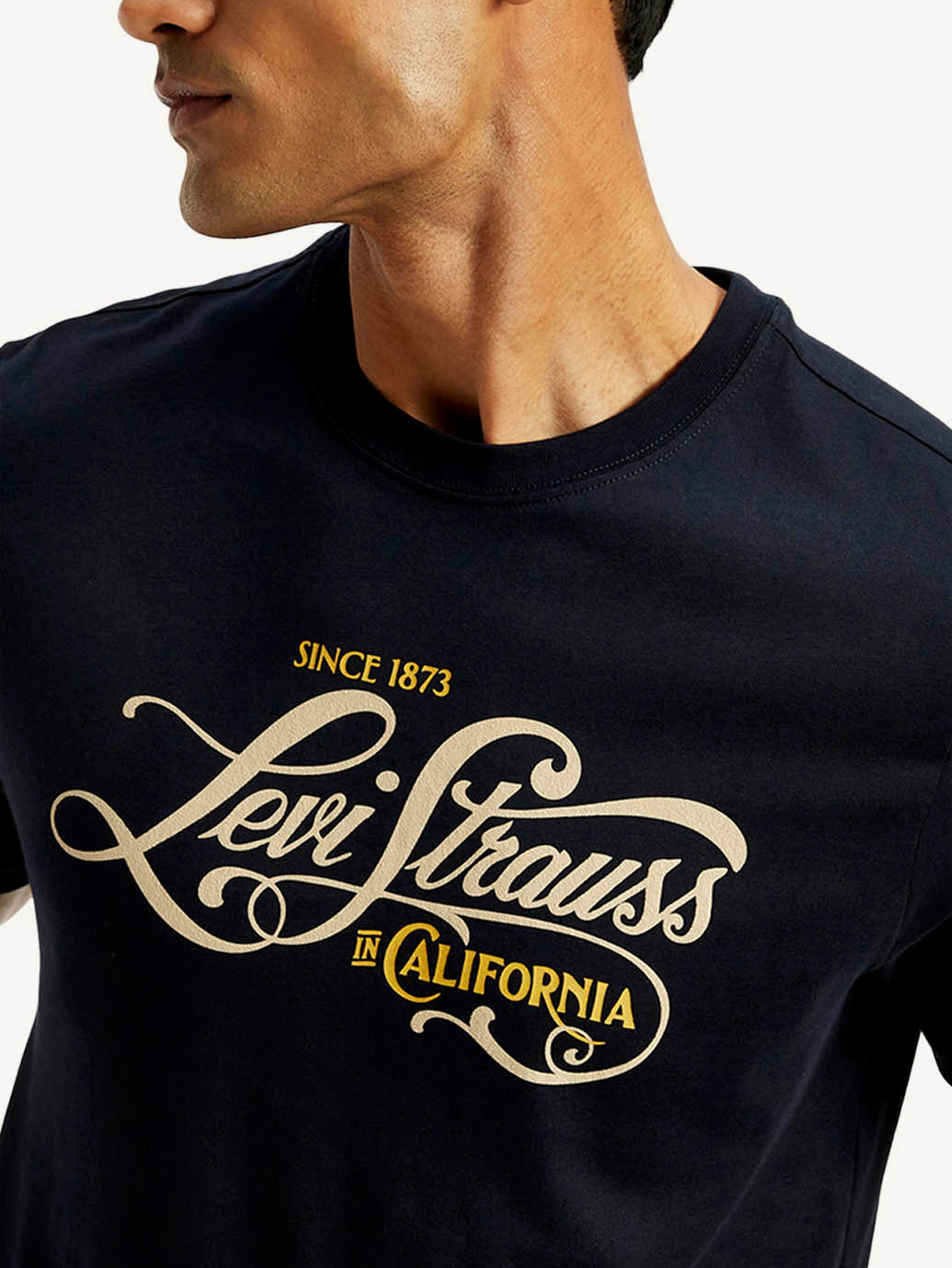 Men's Graphic Slim Fit T-Shirt - Detail View