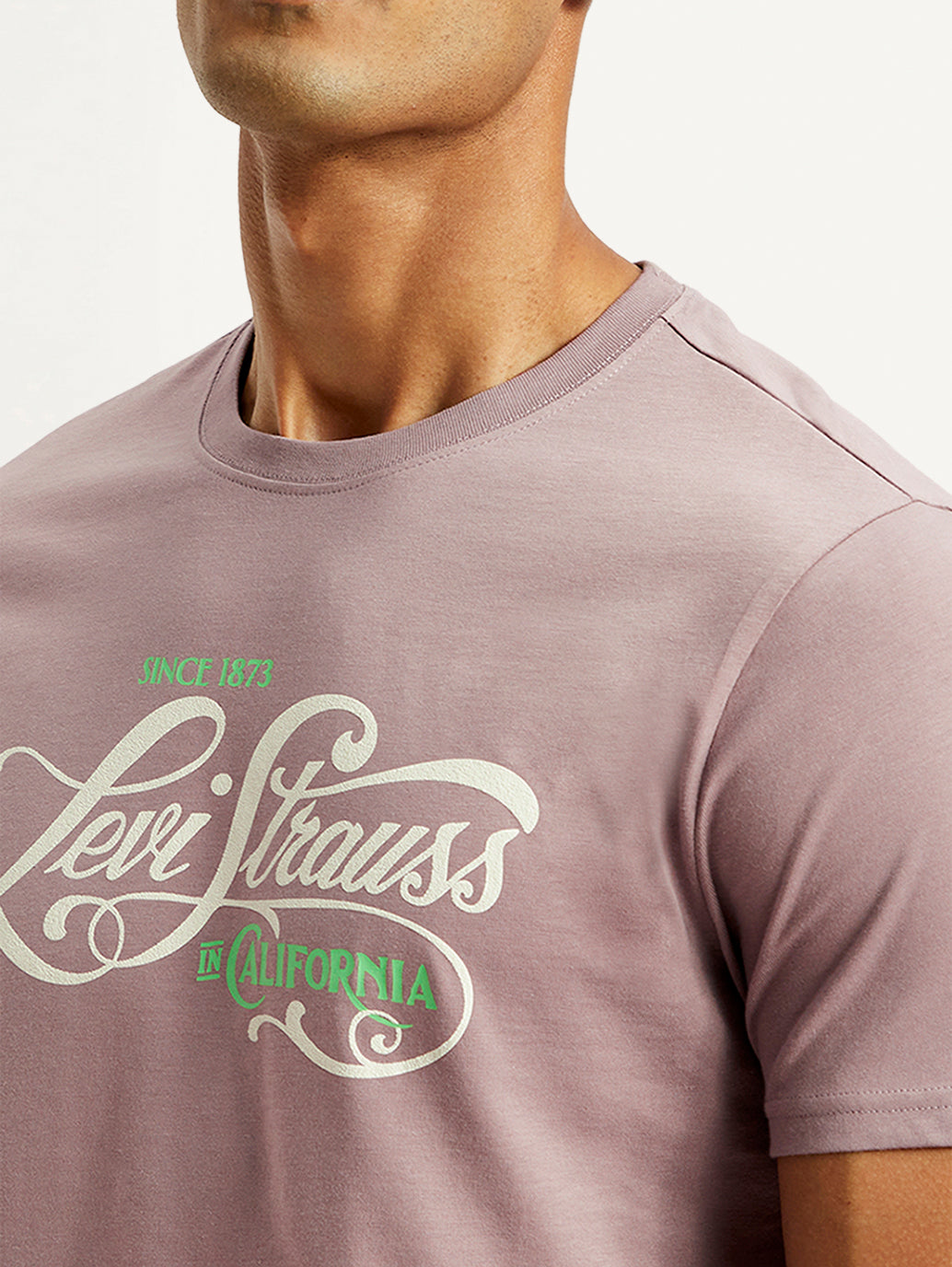 Men's Graphic Slim Fit T-Shirt - Detail View