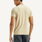 Men's Typographic Print Slim Fit T-Shirt - Back View
