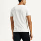 Men's Solid Slim Fit T-Shirt - Back View