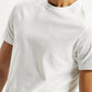 Men's Solid Slim Fit T-Shirt - Detail View