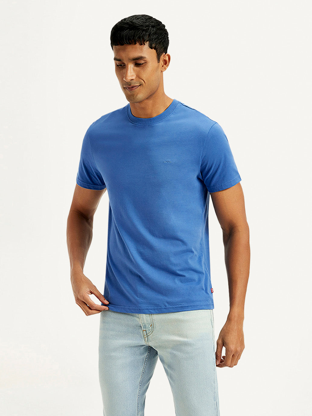 Men's Solid Slim Fit T-Shirt - Styleshot View
