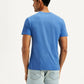 Men's Solid Slim Fit T-Shirt - Back View