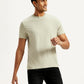Men's Solid Slim Fit T-Shirt - Frontcopy View