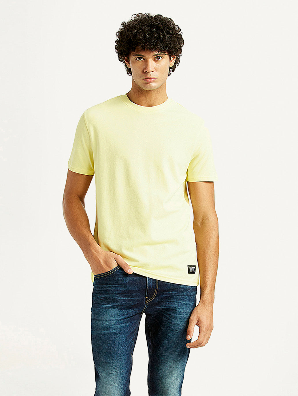 Men's Solid Slim Fit T-Shirt