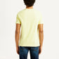 Men's Solid Slim Fit T-Shirt - Back View