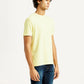 Men's Solid Slim Fit T-Shirt - Side View