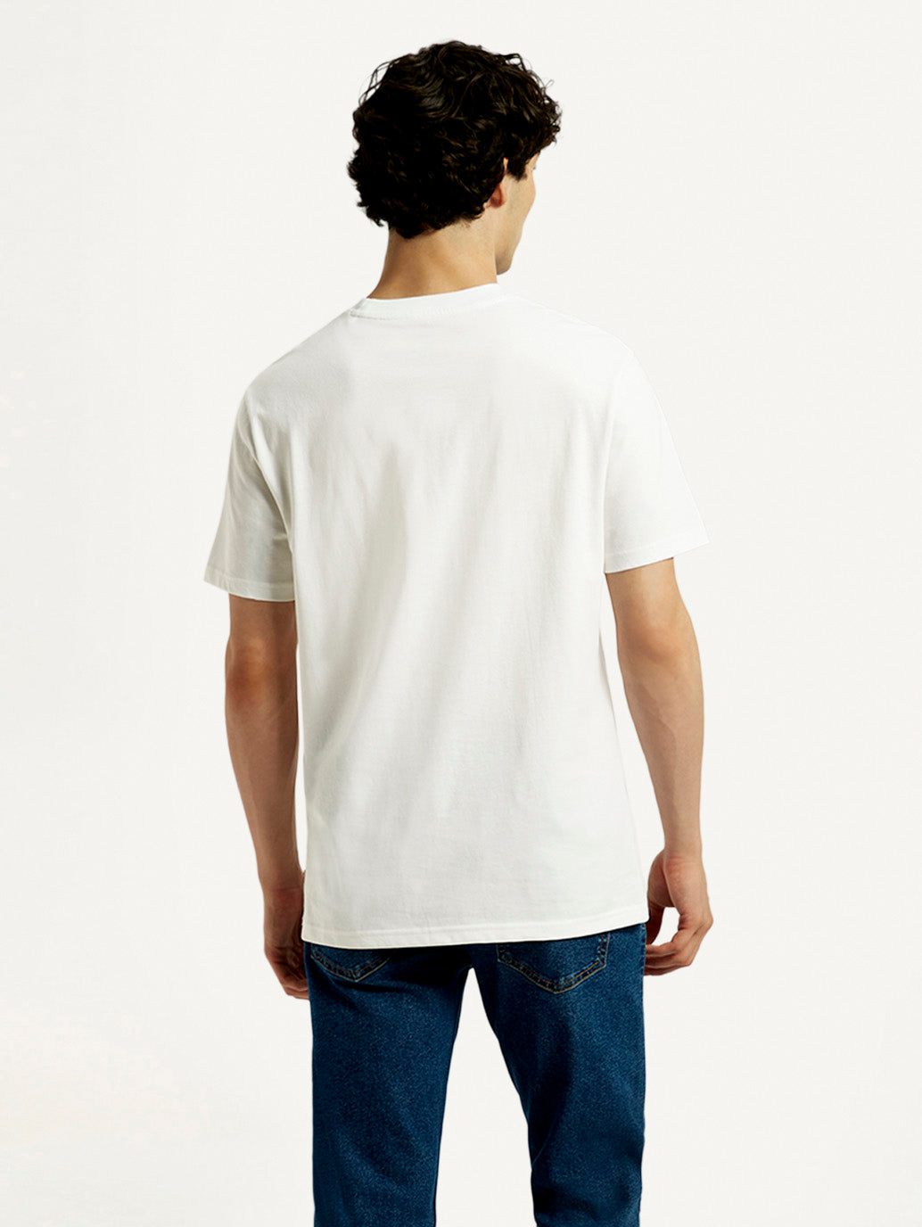 Men's Graphic Slim Fit T-Shirt - Back View