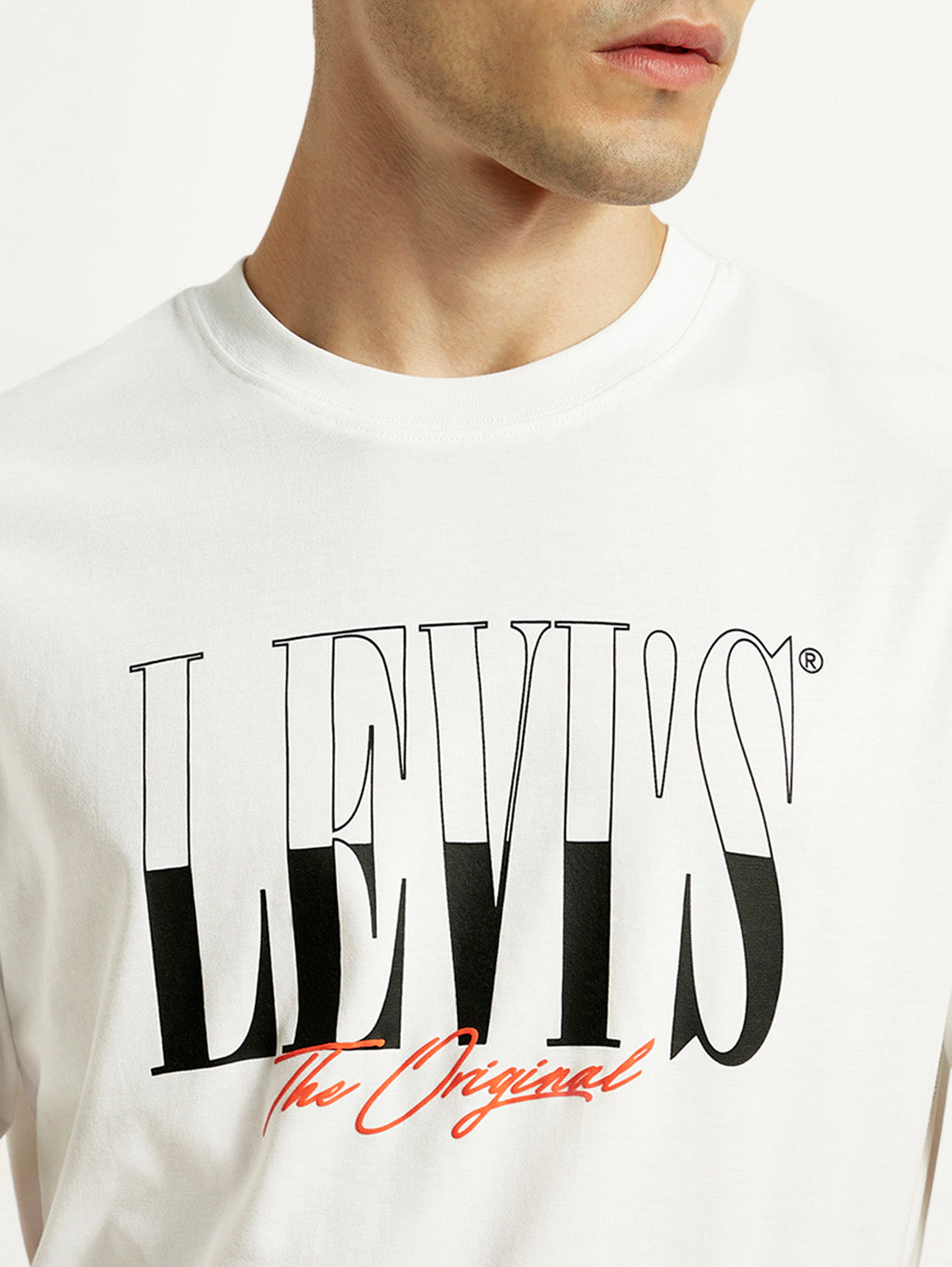 Men's Graphic Slim Fit T-Shirt - Detail View