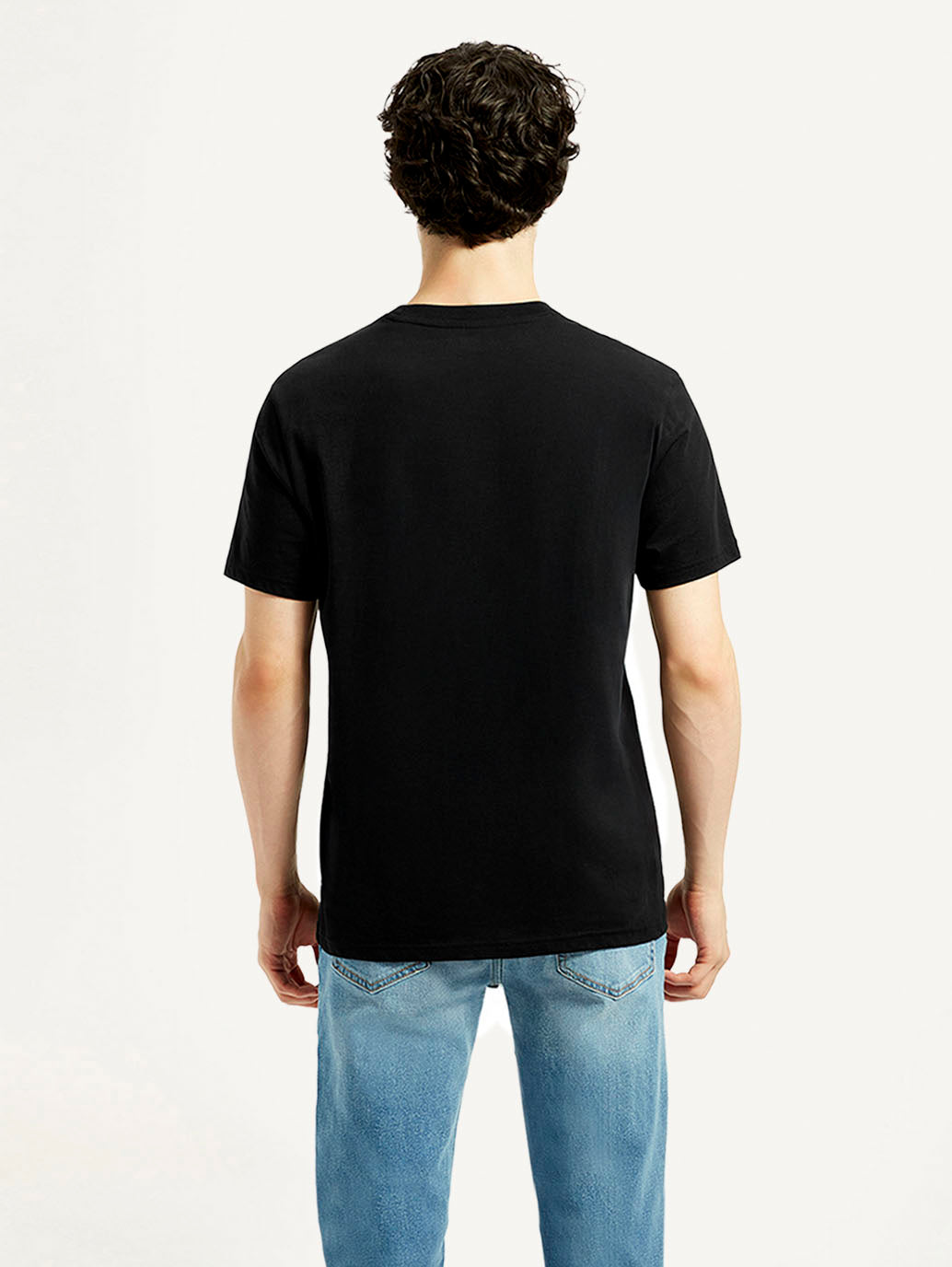 Men's Graphic Slim Fit T-Shirt - Back View