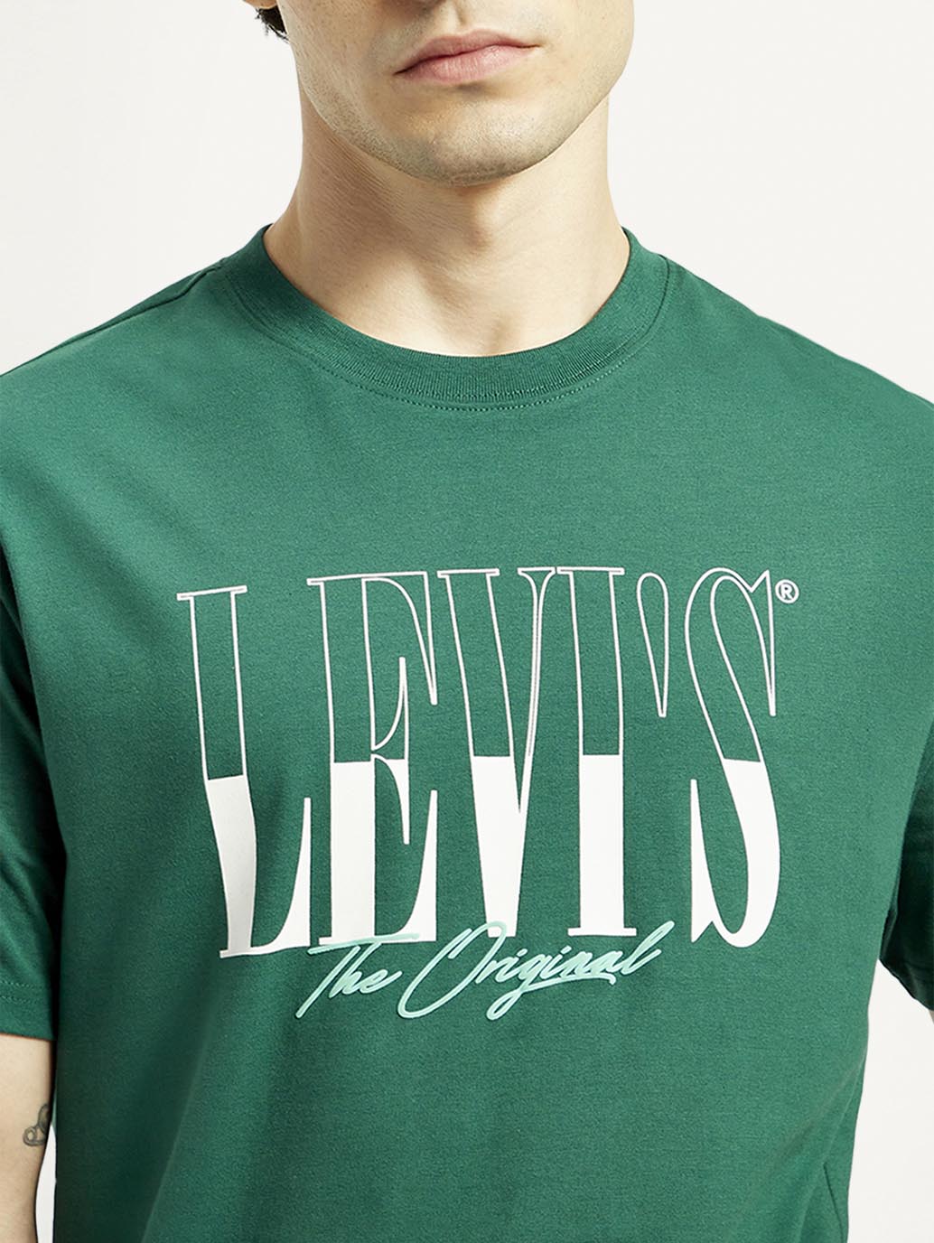 Men's Graphic Slim Fit T-Shirt - Detail View