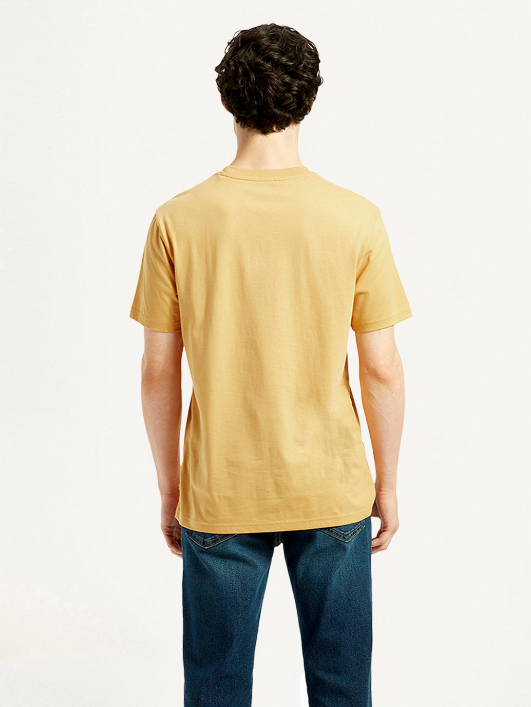 Men's Graphic Slim Fit T-Shirt - Back View