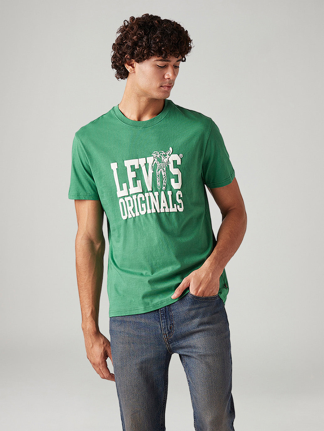 Men's Graphic Print Slim Fit T-Shirt - Styleshot View