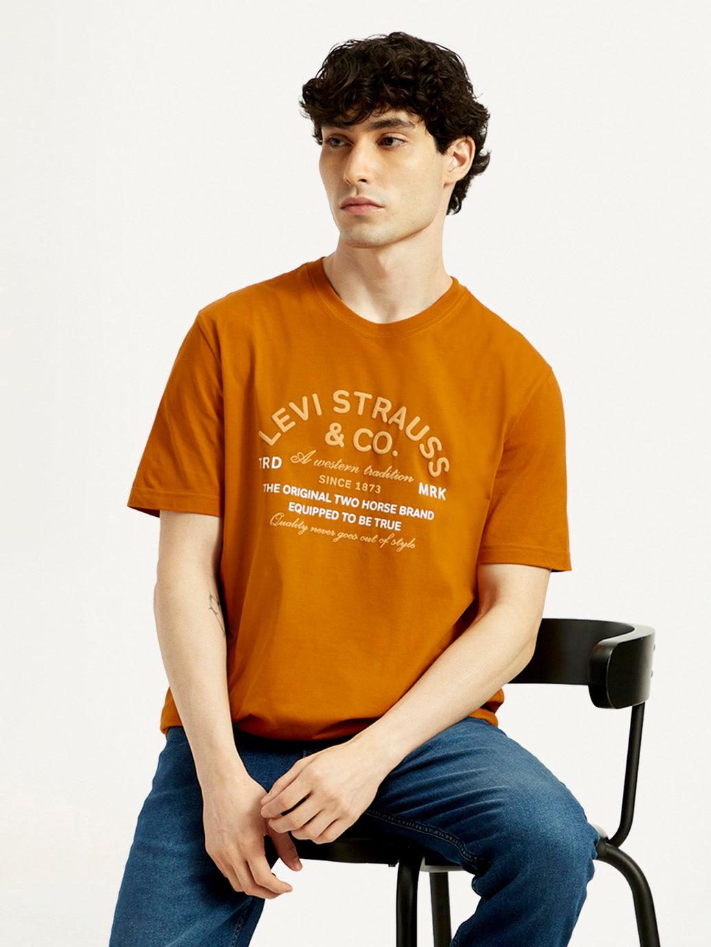 Men's Graphic Slim Fit T-Shirt - Styleshot View