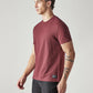 Men's Solid Slim Fit Pique T-Shirt - Side View
