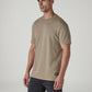 Men's Solid Regular Fit Pique T-Shirt - Side View