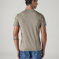 Men's Logo Printed Slim Fit Jersey T-Shirt - Back View