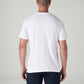 Men's Logo Printed Slim Fit Jersey T-Shirt - Back View