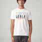 Men's Logo Printed Slim Fit T-Shirt - Front View