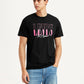 Men's Brand Logo Black Slim Fit T-shirt - Styleshot View