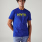 Men's Logo Printed Slim Fit T-Shirt - Front View