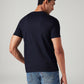 Men's Logo Printed Slim Fit T-Shirt - Back View