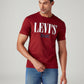 Men's Logo Printed Slim Fit T-Shirt - Front View
