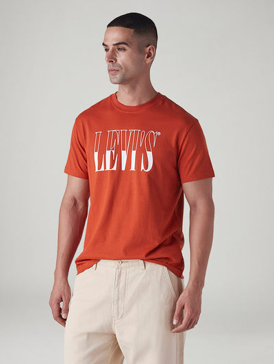 Men's Logo Printed Slim Fit T-Shirt-image-3