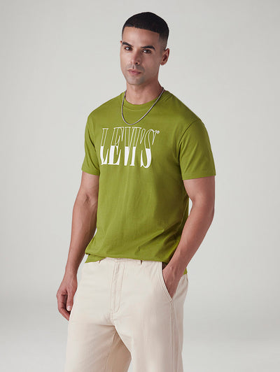 Men's Logo Printed Slim Fit T-Shirt-image-19