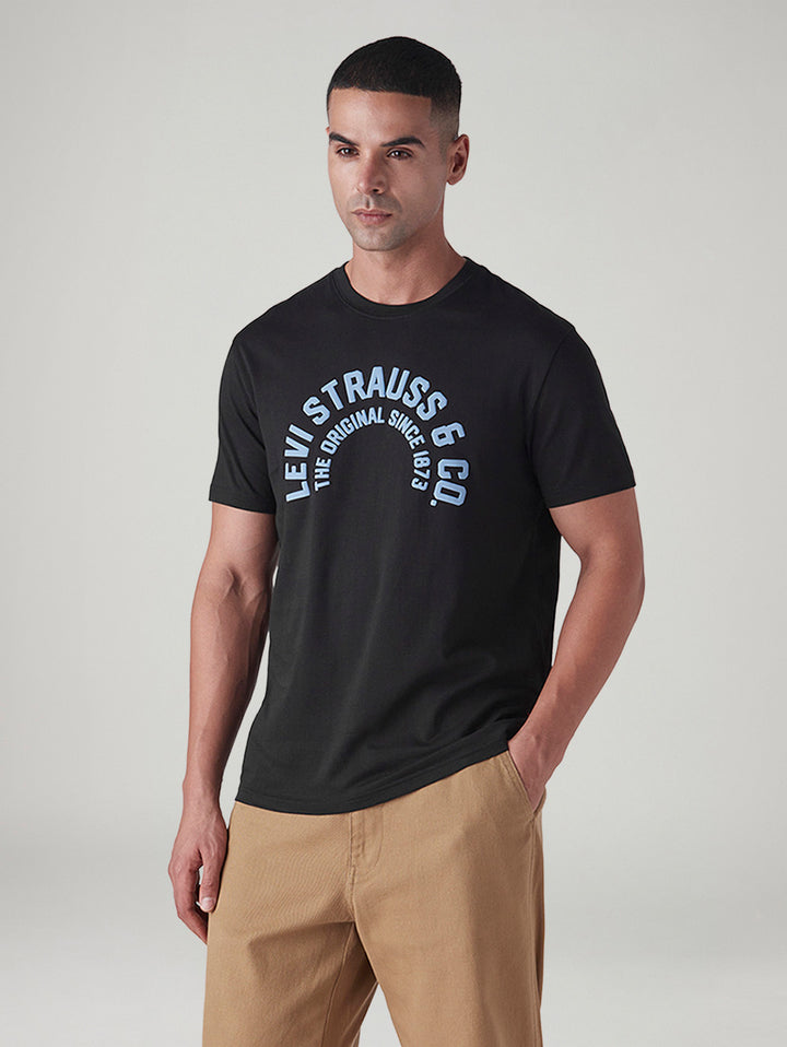 Men's Graphic Print Slim Fit T-Shirt