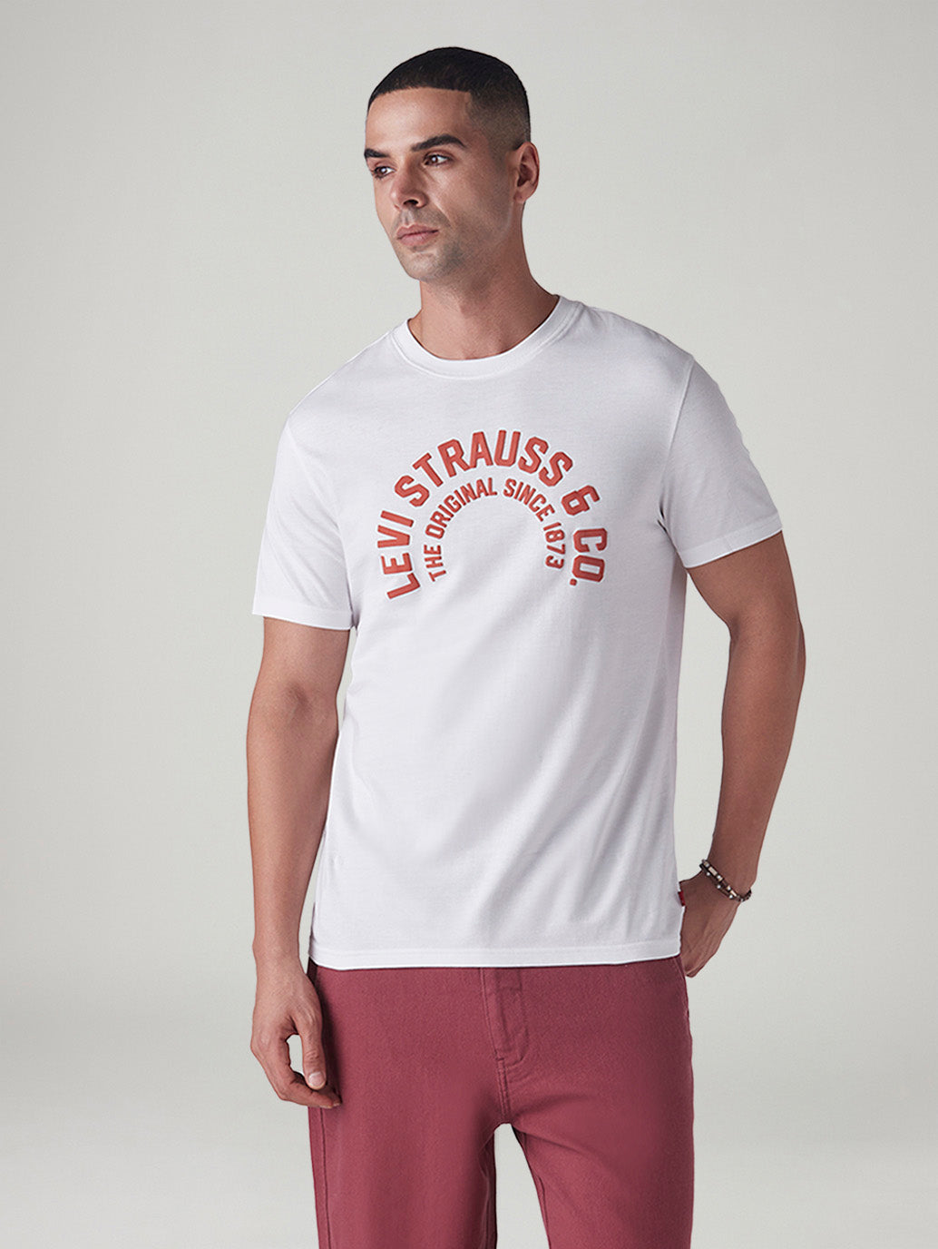 Men's Graphic Print Slim Fit T-Shirt