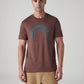 Men's Graphic Print Slim Fit T-Shirt - Front View