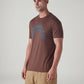Men's Graphic Print Slim Fit T-Shirt - Side View