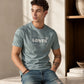 Men's Solid Round Neck Slim Fit Jersey T-Shirt - 169601539 View