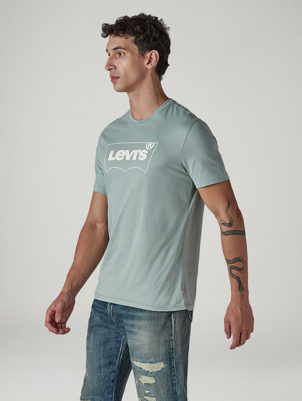 Men's Solid Round Neck Slim Fit Jersey T-Shirt - 20 View