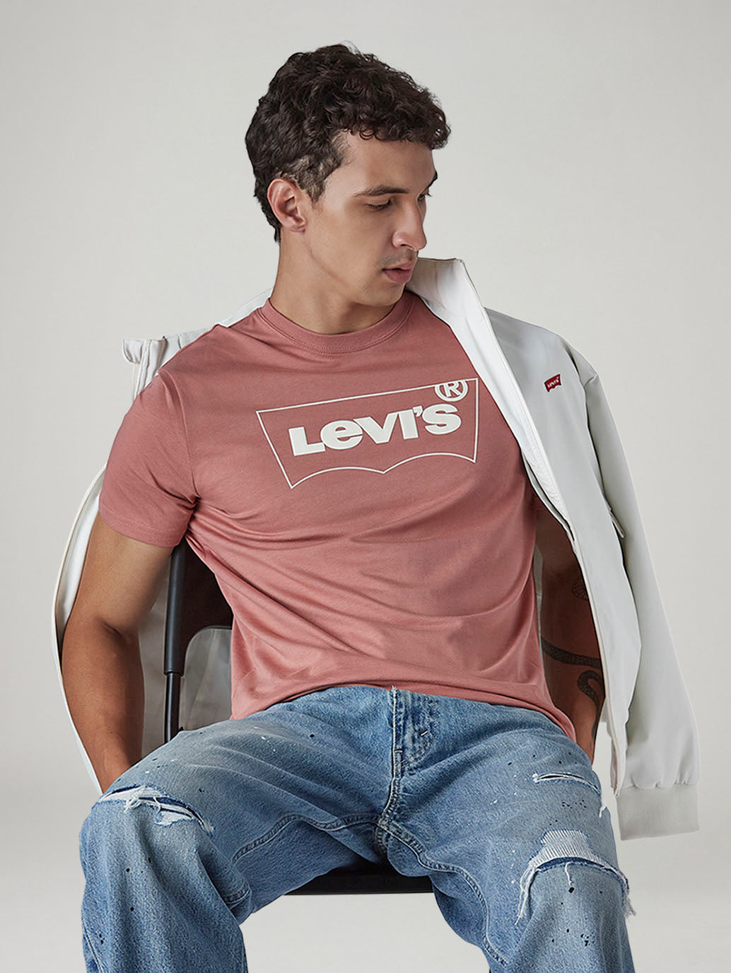Men's Solid Round Neck Slim Fit Jersey T-Shirt