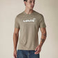Men's Solid Round Neck Slim Fit Jersey T-Shirt - Front View