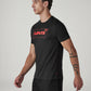 Men's Solid Round Neck Slim Fit Jersey T-Shirt - Side View